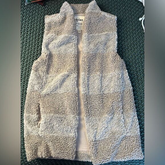 Faux Fur Sherpa Vest - Dylan Los Angeles - XS - Picture 6 of 12